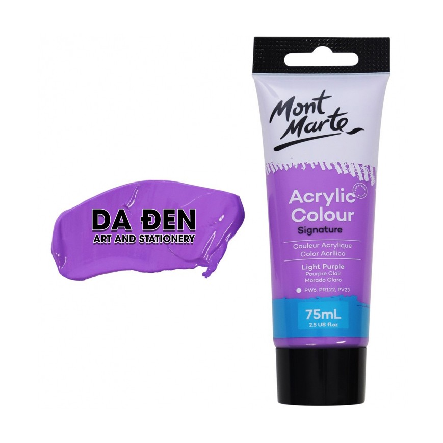 Màu Mont Marte Acrylic Colour 75ml - Light Purple