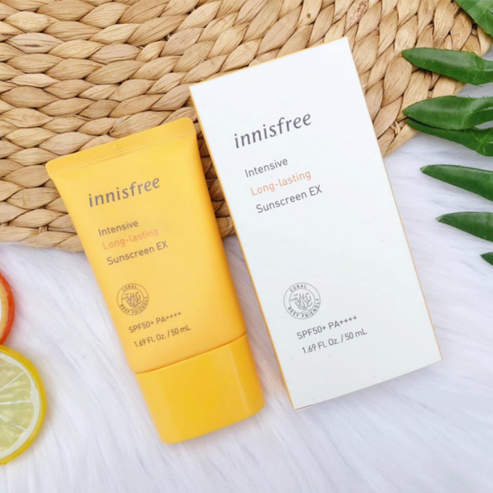 Hộp kem chống nắng innisfree 50+ 50ml