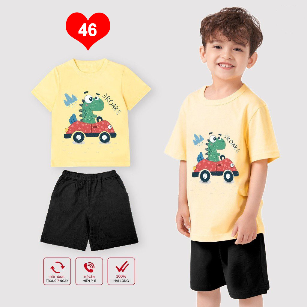 Bộ cotton cho bé mẫu 45 cam