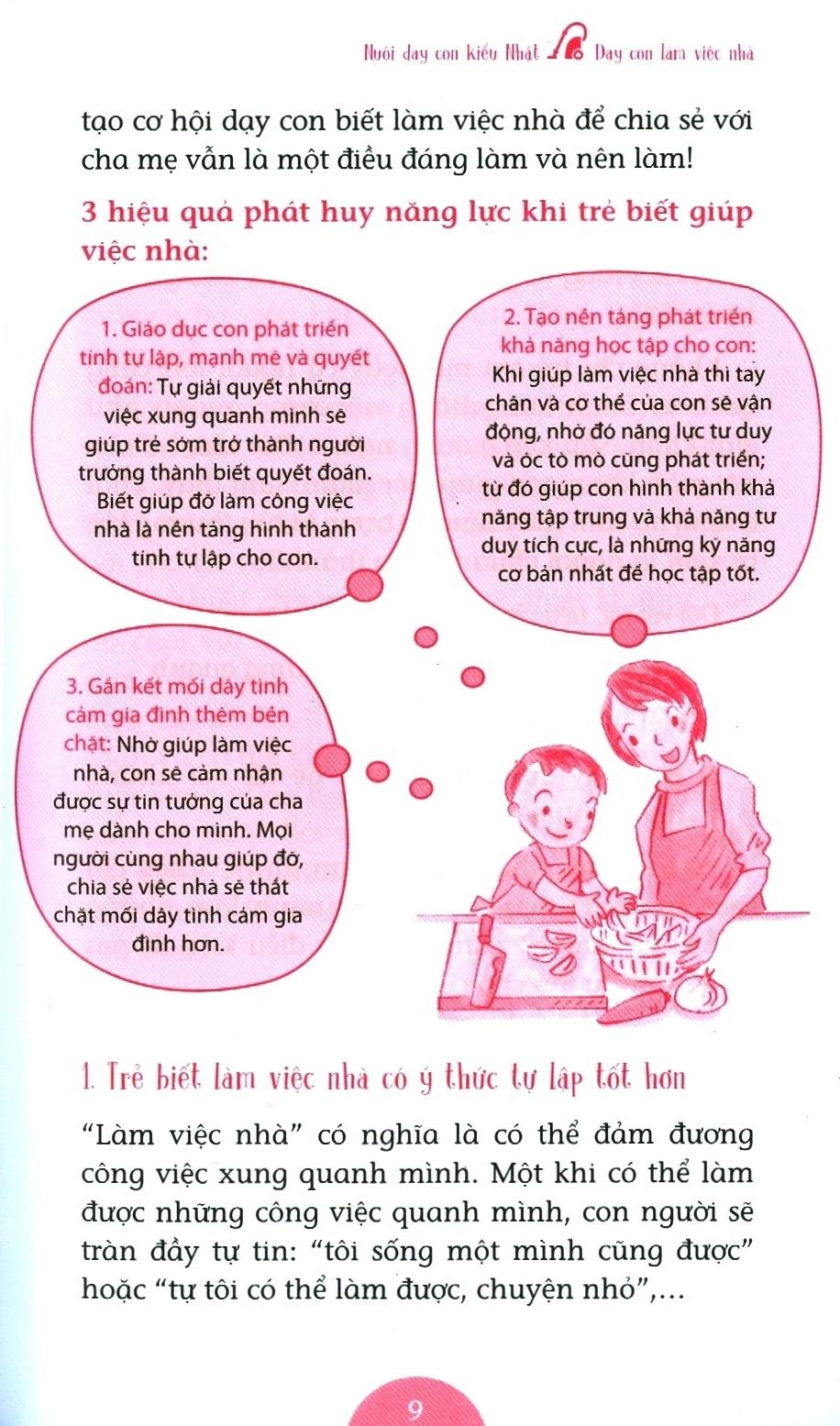 Nuôi Dạy Con Kiểu Nh.ật - Dạy Con Làm Việc Nhà (Tái Bản 2019)