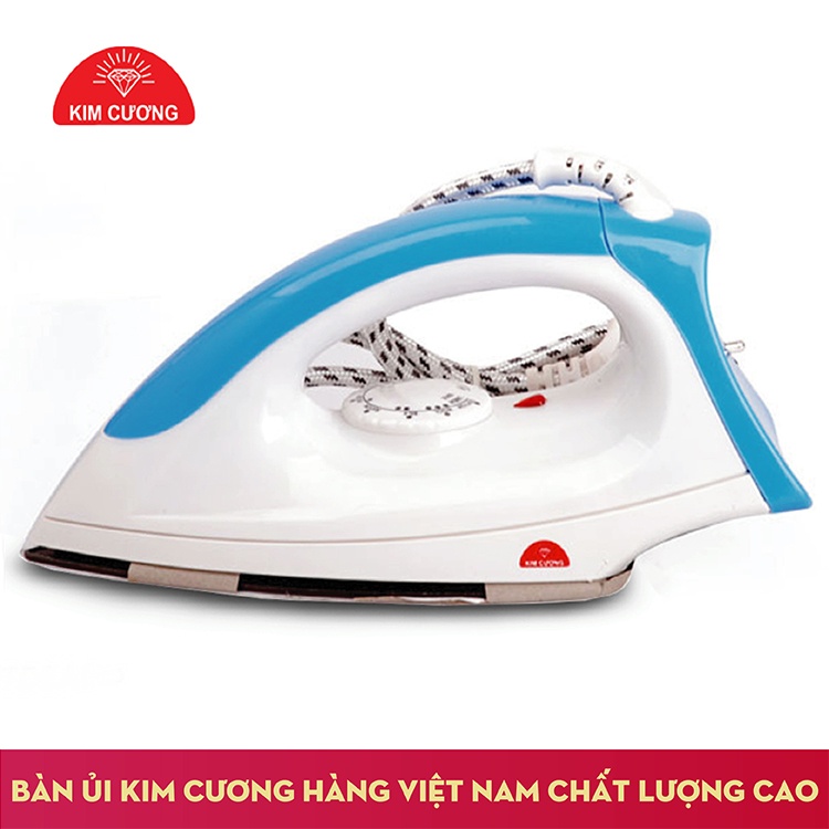 Kc-t602 - bàn ủi / bàn là khô kim cương 1000w - bảo hành chính hãng 12 tháng
