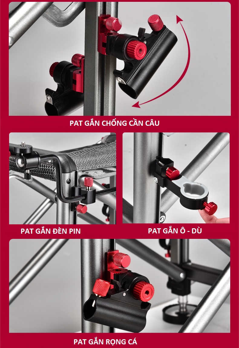 ghế ngồi câu cá địa hình cao cấp 19