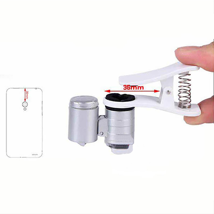 kính lúp mini kẹp camera điện thoại 60X