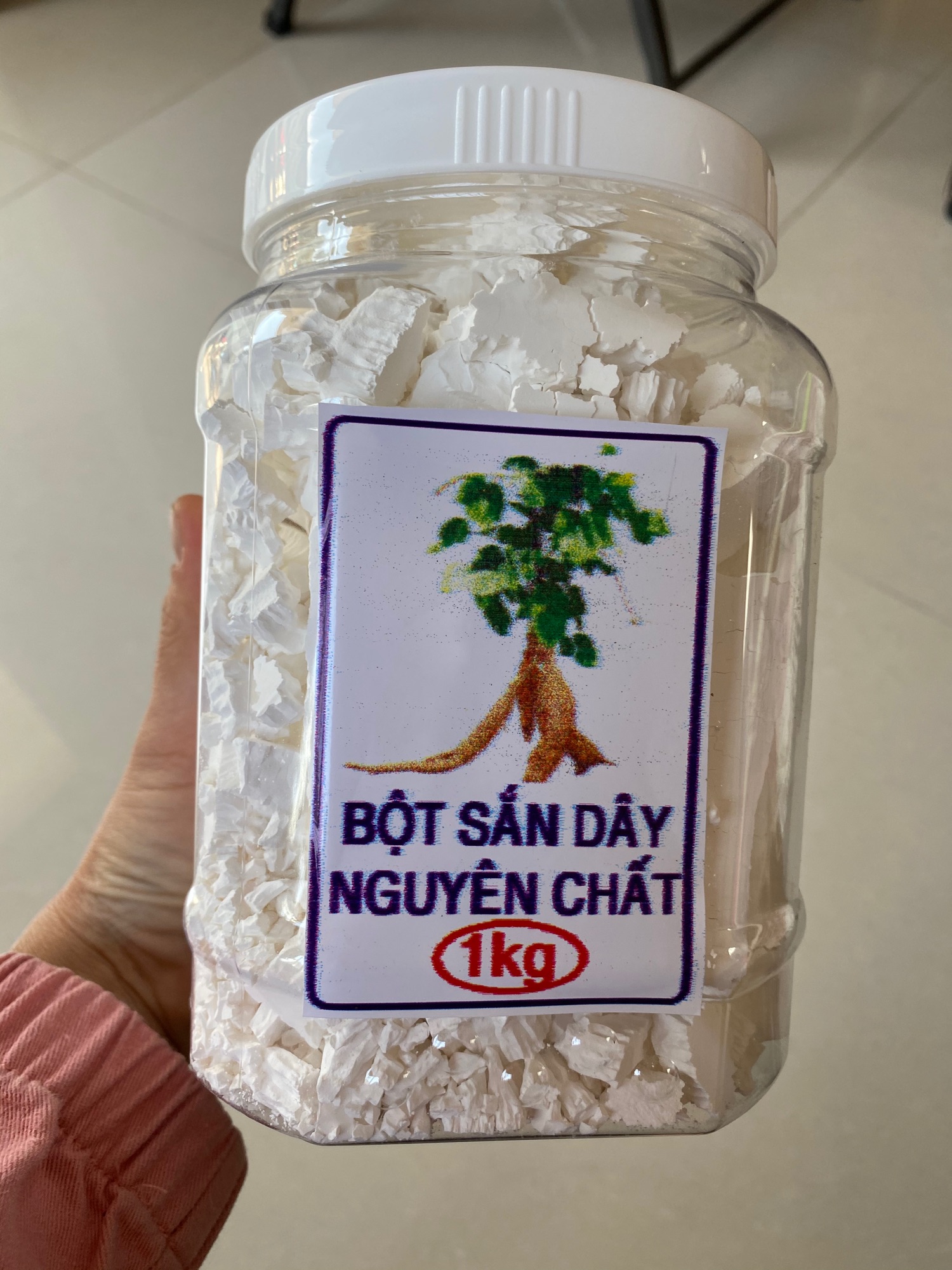 Bột Sắn Dây Nguyên Chất Loại 1kg