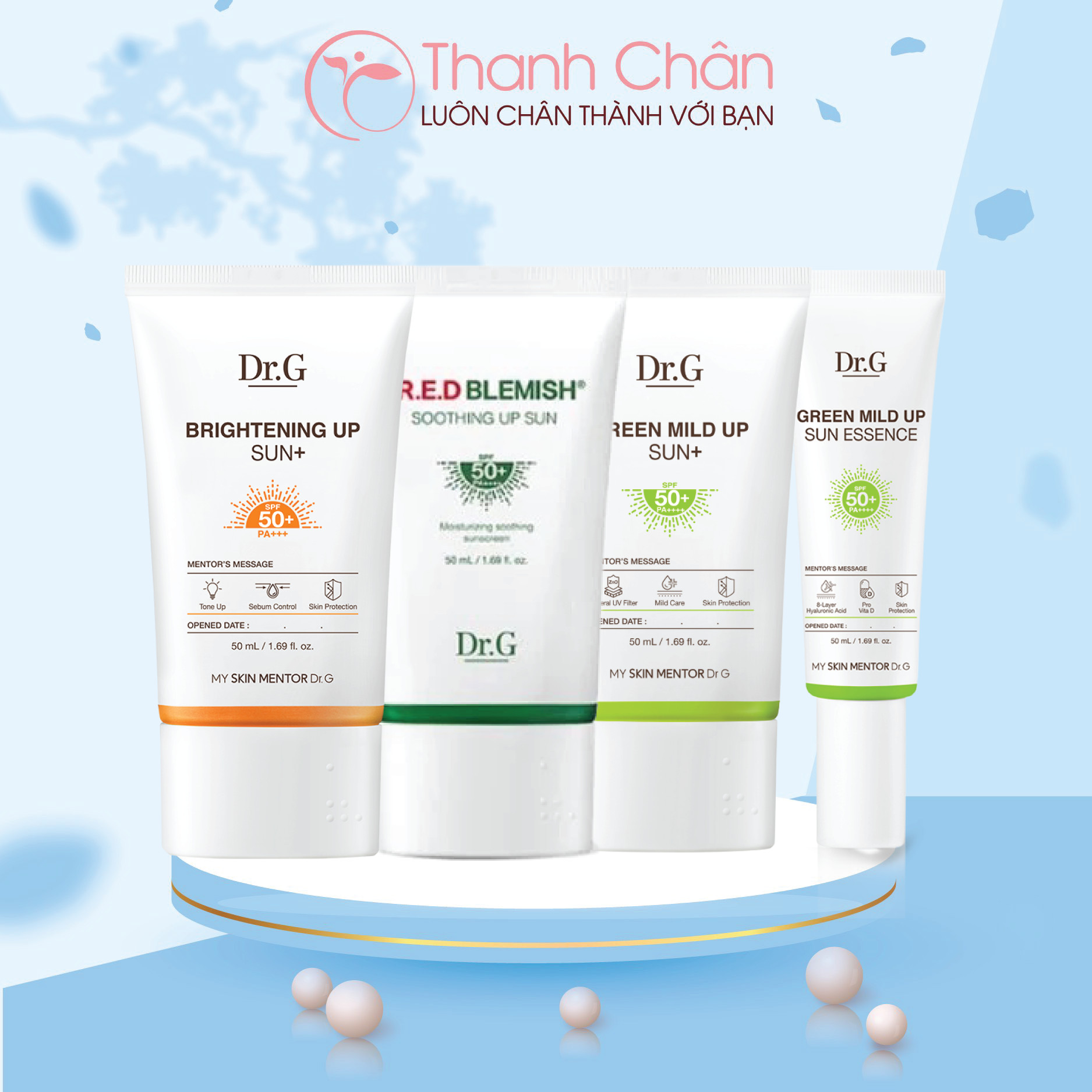 Kem chống nắng dr.g spf50+ 50ml