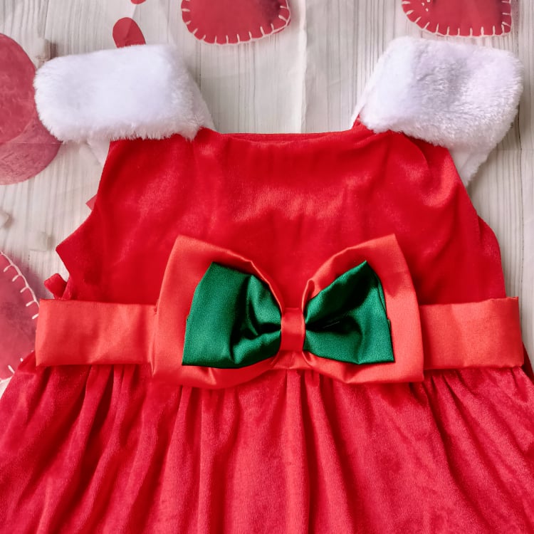 [HCM]Đầm Noel cho bé gái