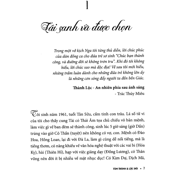 Sách - Tâm Thành Lộc Đời (Tặng Kèm CD Cuộc Đời Hoài Phí)