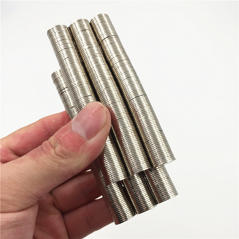 Bộ 10 viên nam châm đất hiếm 12x1mm