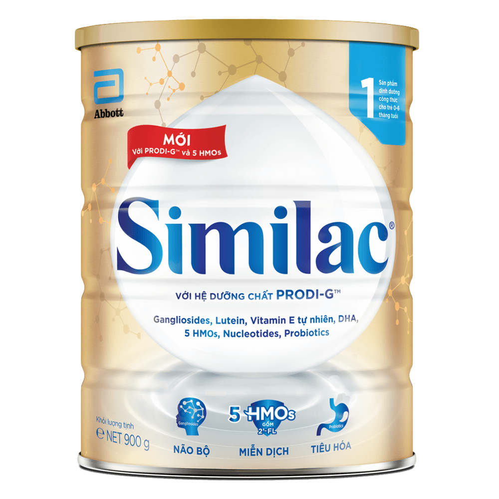 [Date 11.2025] Sữa bột Similac 5G số 1 lon 900g (0 - 6 tháng)
