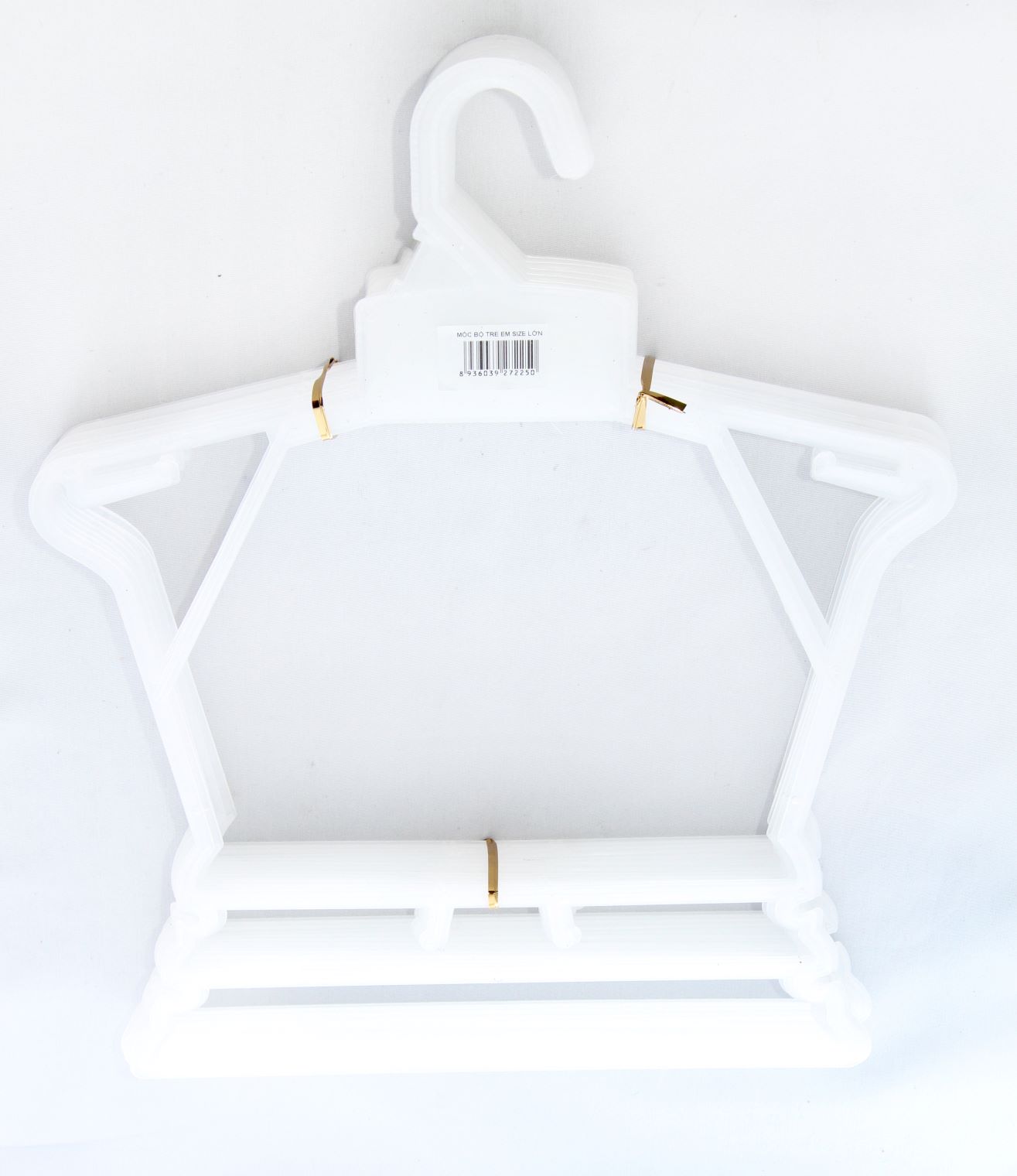 Móc áo bộ trẻ em TỰ LẬP size lớn ( bộ 10c)