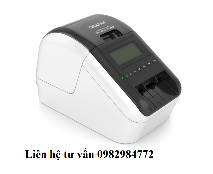 [HCM]MÁY IN NHÃN BROTHER QL-820NWB (Khổ nhãn 12mm - 62mm)