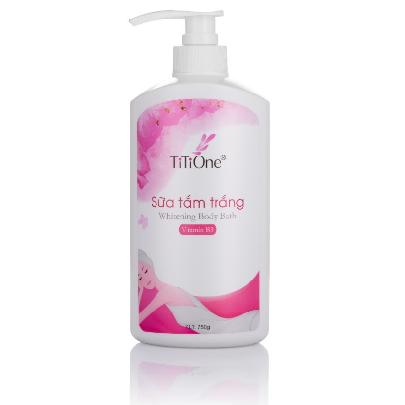 Sữa tắm trắng da TiTiOne 750g