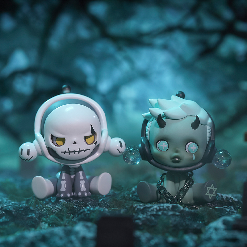POP MART Figure Toys SKULLPANDA Ancient Castle Series Blind Box