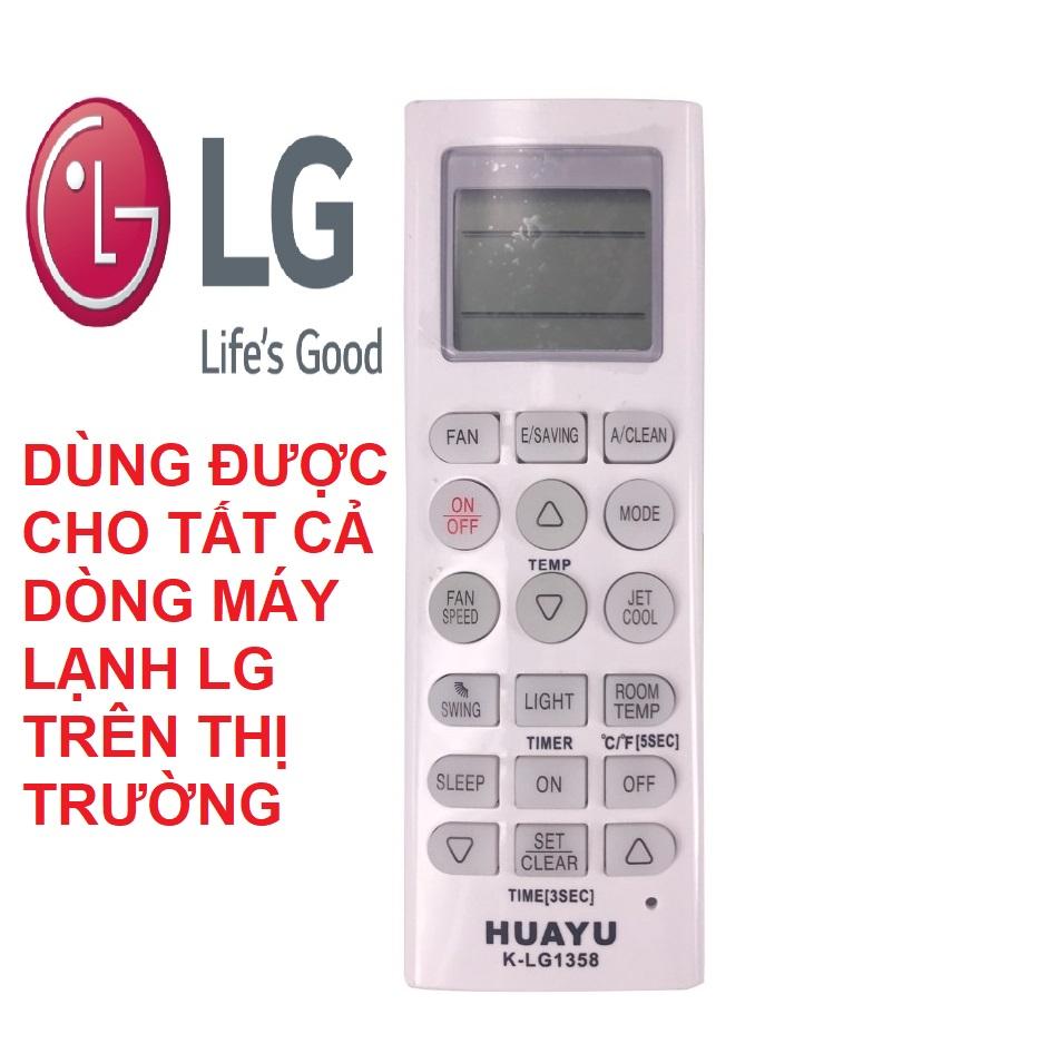 [HCM]Remote điều khiển máy lạnh LG K-LG1358 - ĐIỀU KHIỂN ĐIỀU HÒA LG - ĐIỆN TỬ TUỆ LÂM (Dùng cho tất cả các đời máy lạnh LG)