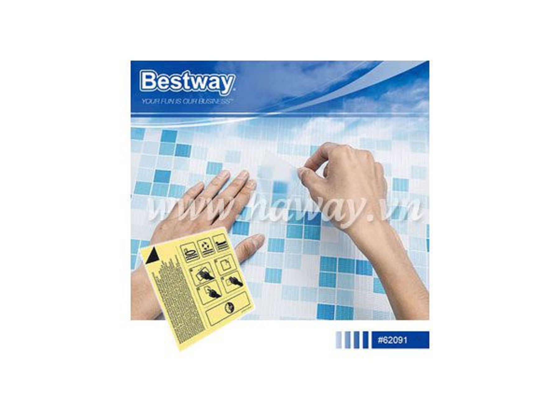 Miếng vá bể bơi Bestway 62091