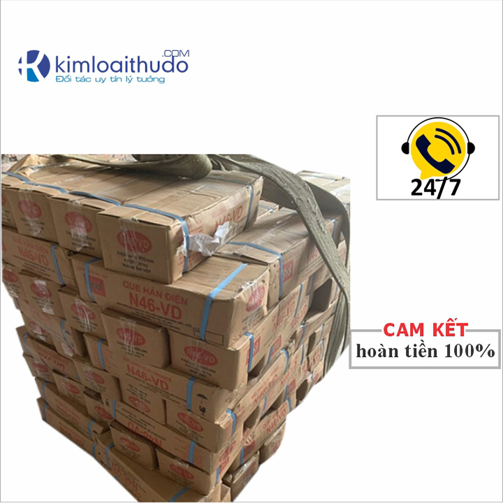5 Que hàn N46-VD Việt Đức phi 3.2mm