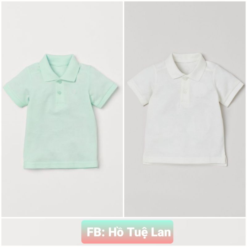 [Nhập RS0822 giảm 30k cho đơn 99k]Áo Polo Bé Trai Hm Auth