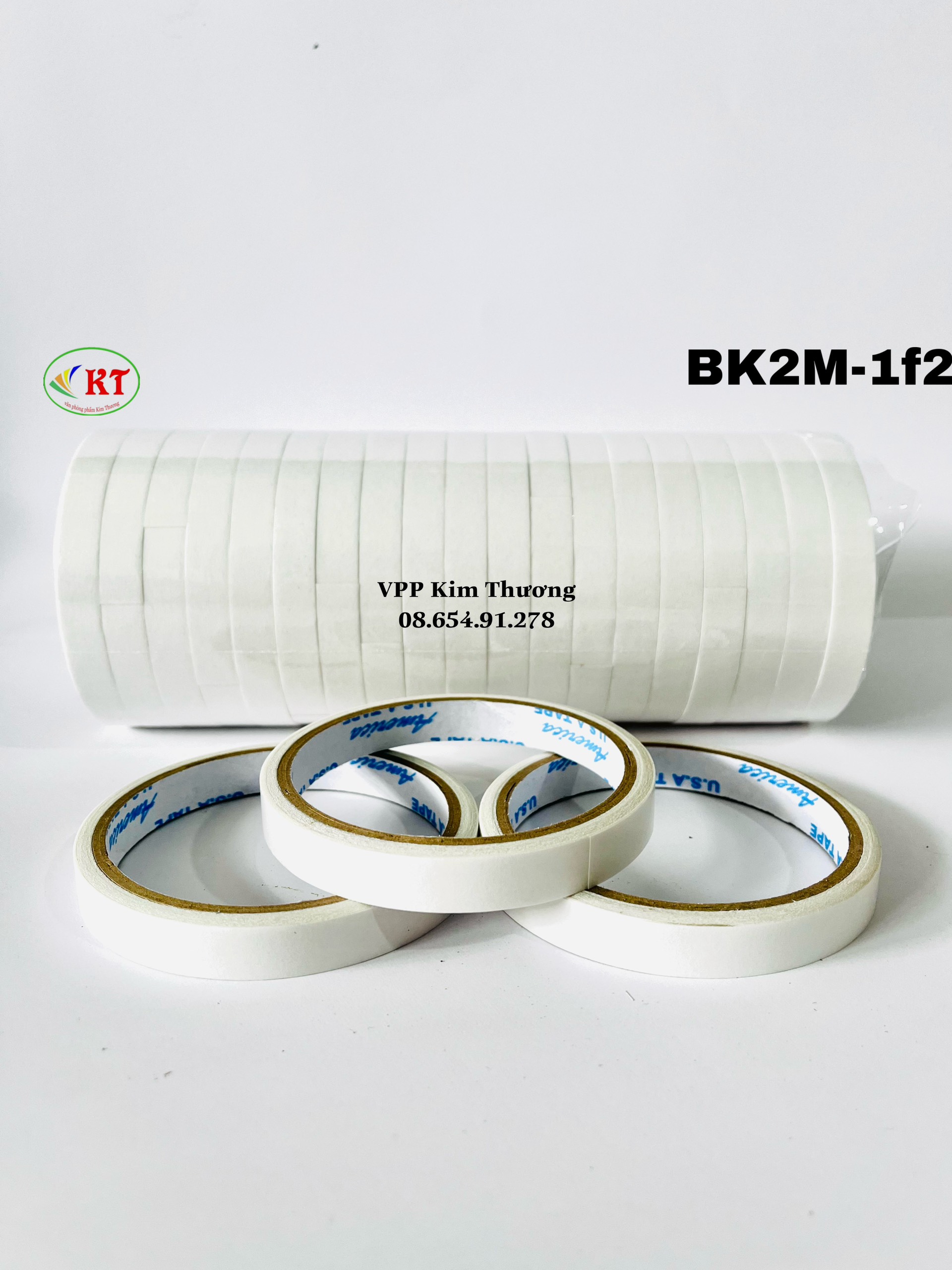Băng keo 2 mặt đủ các size 1F2, 2F4, 3F6, 4F8