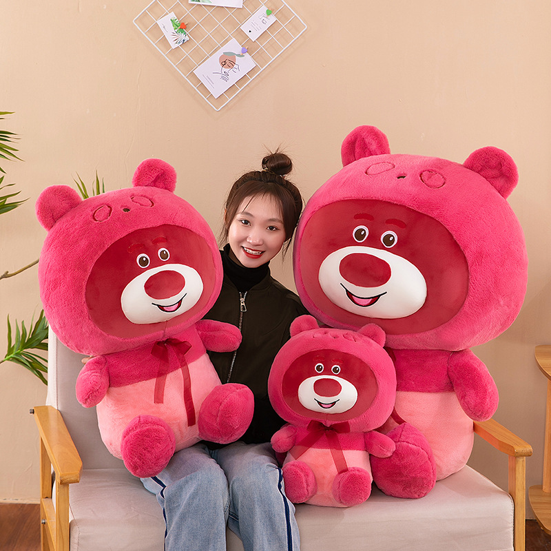 Thú bông,gấu bông gấu dâu,gấu losto dâu