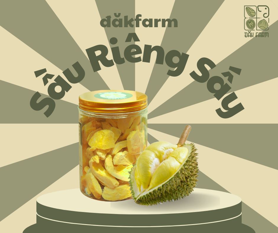 SẦU RIÊNG SẤY THĂNG HOA- ĐẮK FARM (Dạng múi)