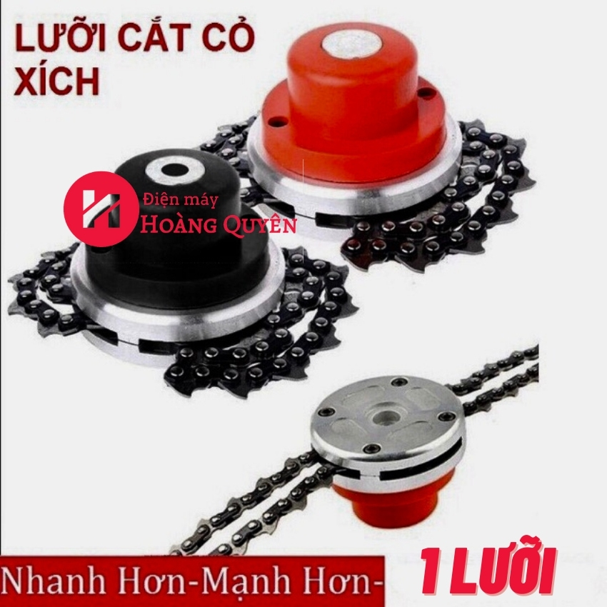 Lưỡi cắt cỏ xích, Ổ Cắt Cỏ Bằng Xích, mâm cắt cỏ xích, phù hợp với các loại máy cắt cỏ ( An toàn tuyệt đối}