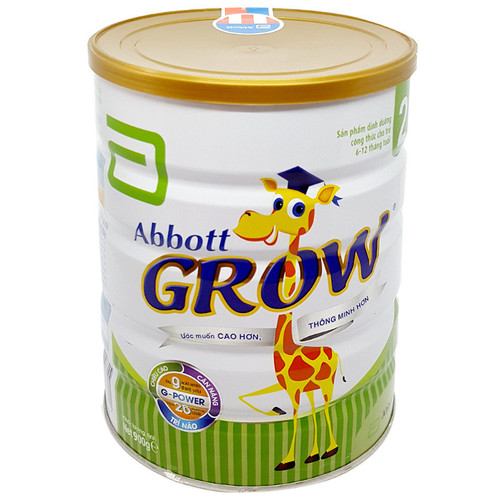[HCM]Sữa bột Grow Số 2 lon 900g