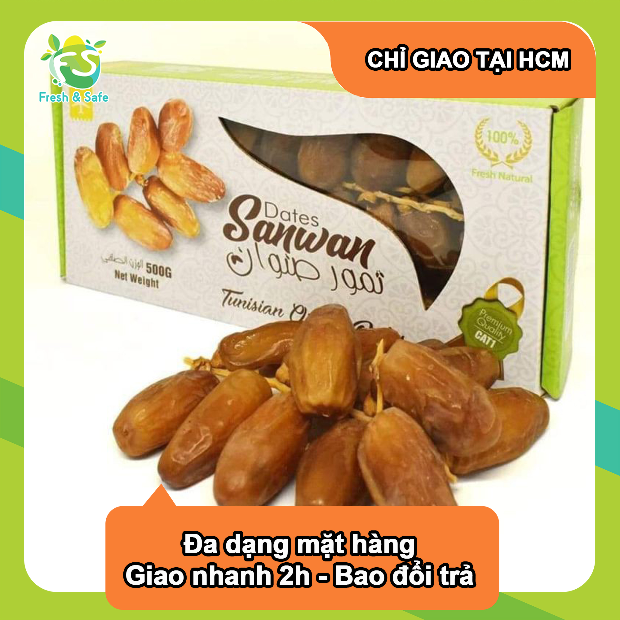 [Chỉ Giao HCM] Chà Là Khô - 500g