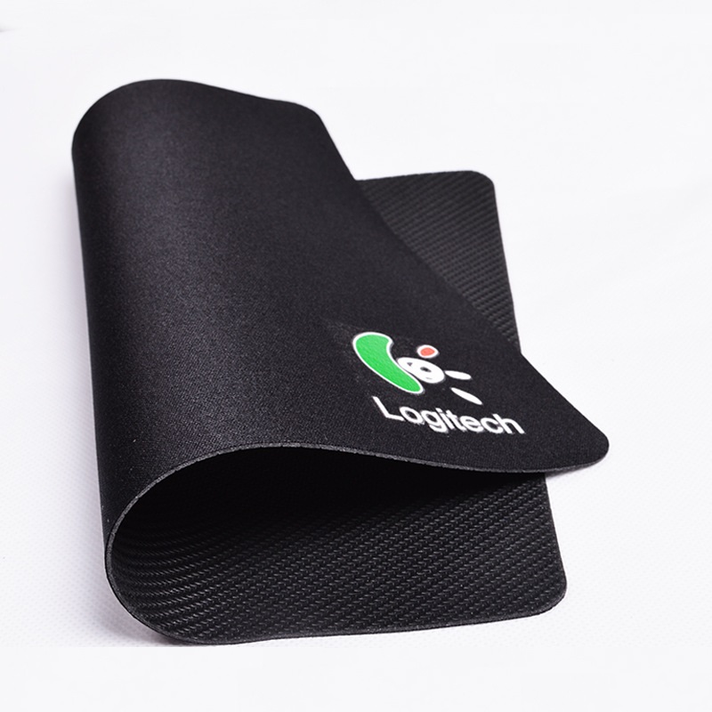 Protab Mouse Pad (Black) for Office - Real Photo