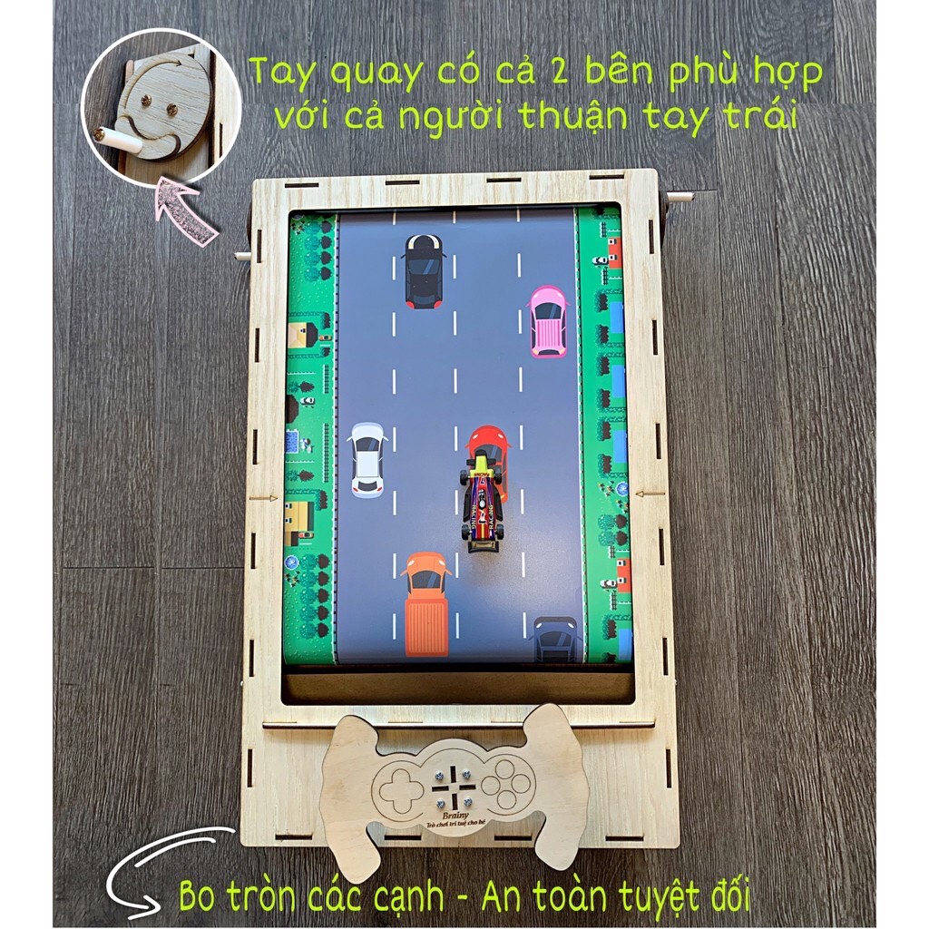 Bộ Đồ Chơi Đua Xe Handmade