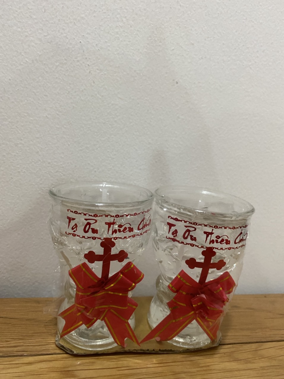 337. Cặp đèn công giáo 10cm