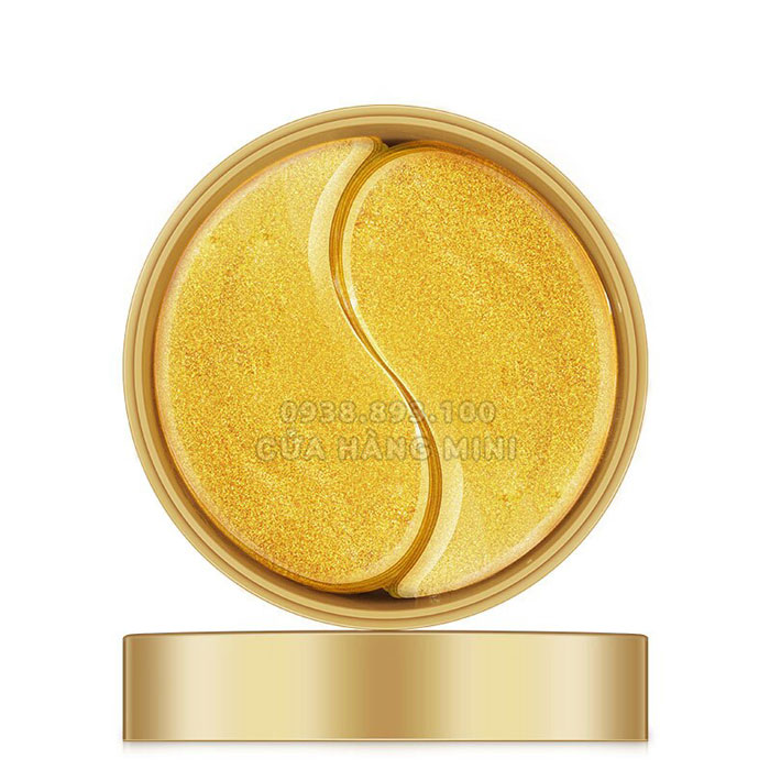 [HCM]【CHÍNH HÃNG】 Combo 60 Miếng Mặt Nạ Mắt Bioaqua Phân Tử Vàng 24K (Màu Vàng Kim)