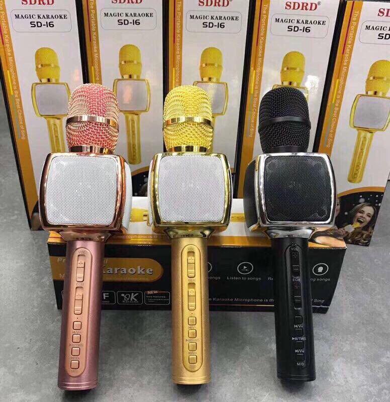 Micro Bluetooth SD-16 âm thanh chuẩn.