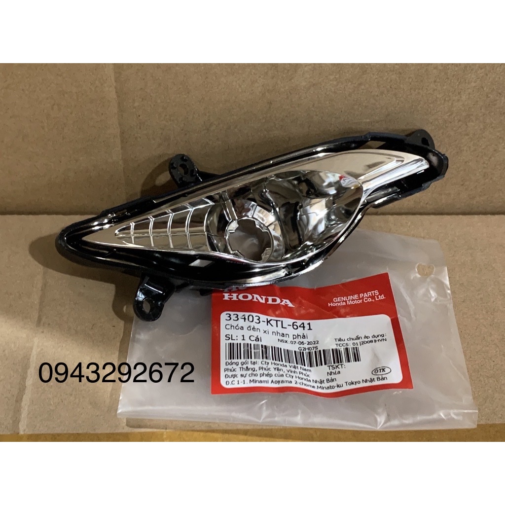 Chóa Đèn Xi Nhan Phải Wave A100, Rs100, A110 Honda (33403KTL641)