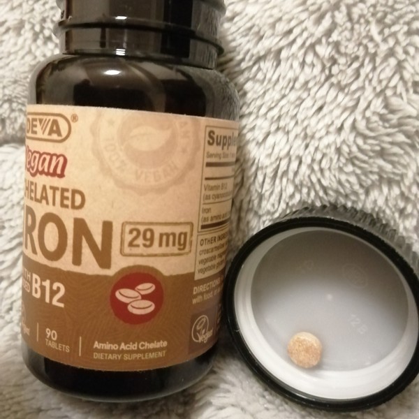 [Date 03/2027] VEGAN - Deva Vegan Chelated Iron - Viên bổ sung SẮT Thuần Chay