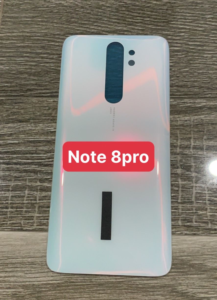 nắp lưng kính redmi note 8pro -zin