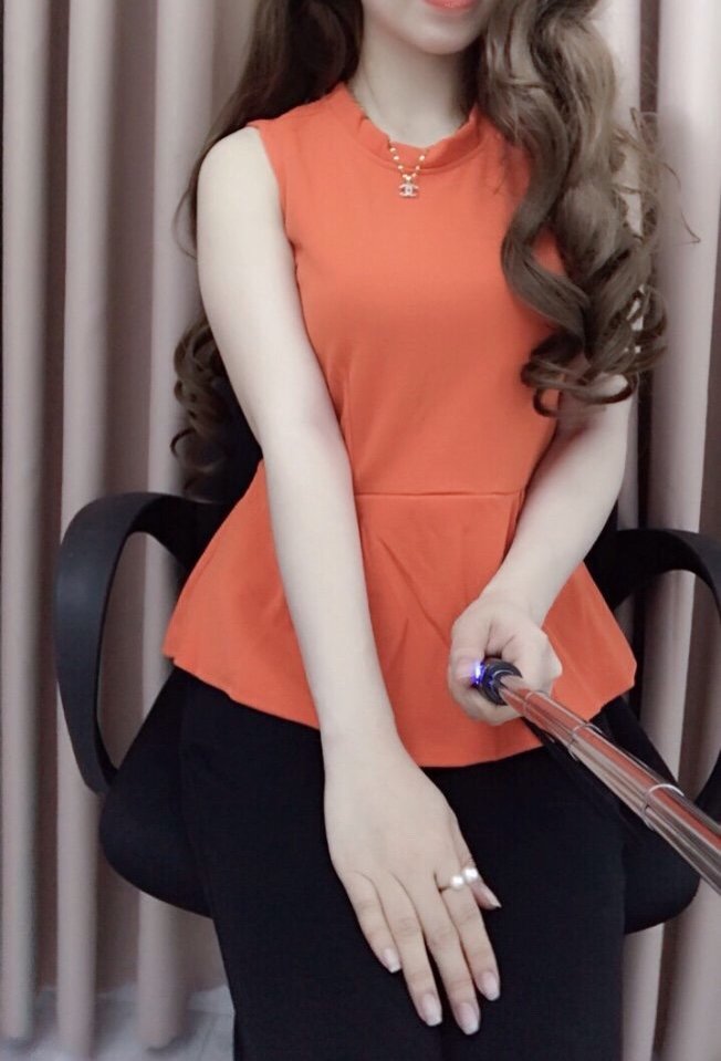 Đồ bộ cát hàn nữ phối vạt bèo (Hồng- Vàng- Cam )