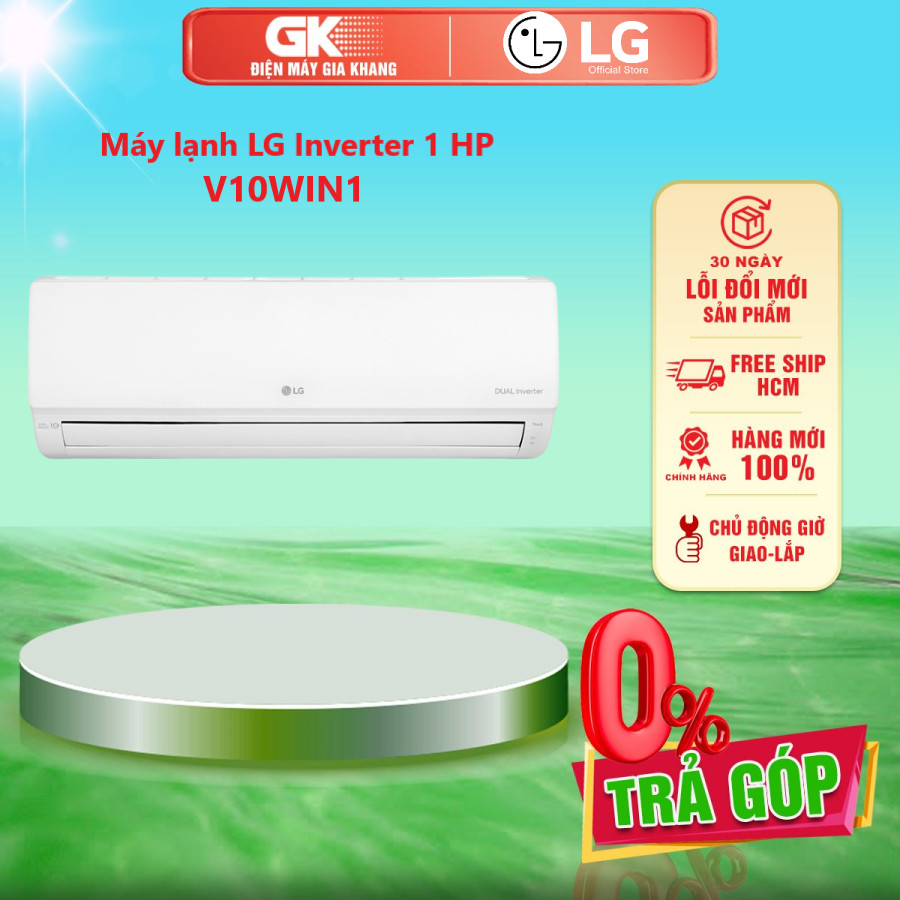 Máy lạnh LG Inverter 1 HP V10WIN1 - GIAO TOÀN QUỐC - FREESHIP HCM