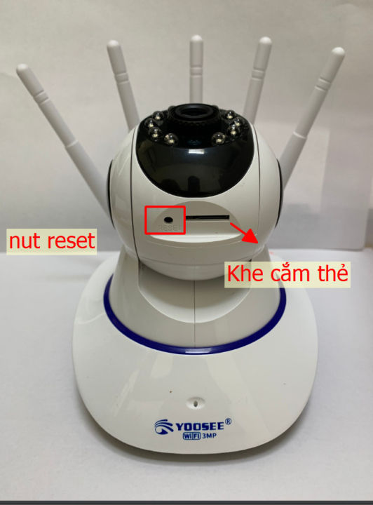 Camera IP YooSee WIFI Xoay 360 Độ, Ban Đêm Có Màu Quan Sát Rõ Ngày Và Đêm FULL HD 1080p 3.0mpx Báo Động Chống Trộm - Chính Hãng camera