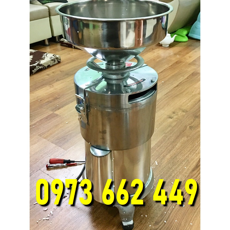 Máy xay đậu nành làm sữa đậu nành, đậu phụ. Cối làm đậu hũ non, cối xay sữa hạt chuyên dụng dây đồng 100%