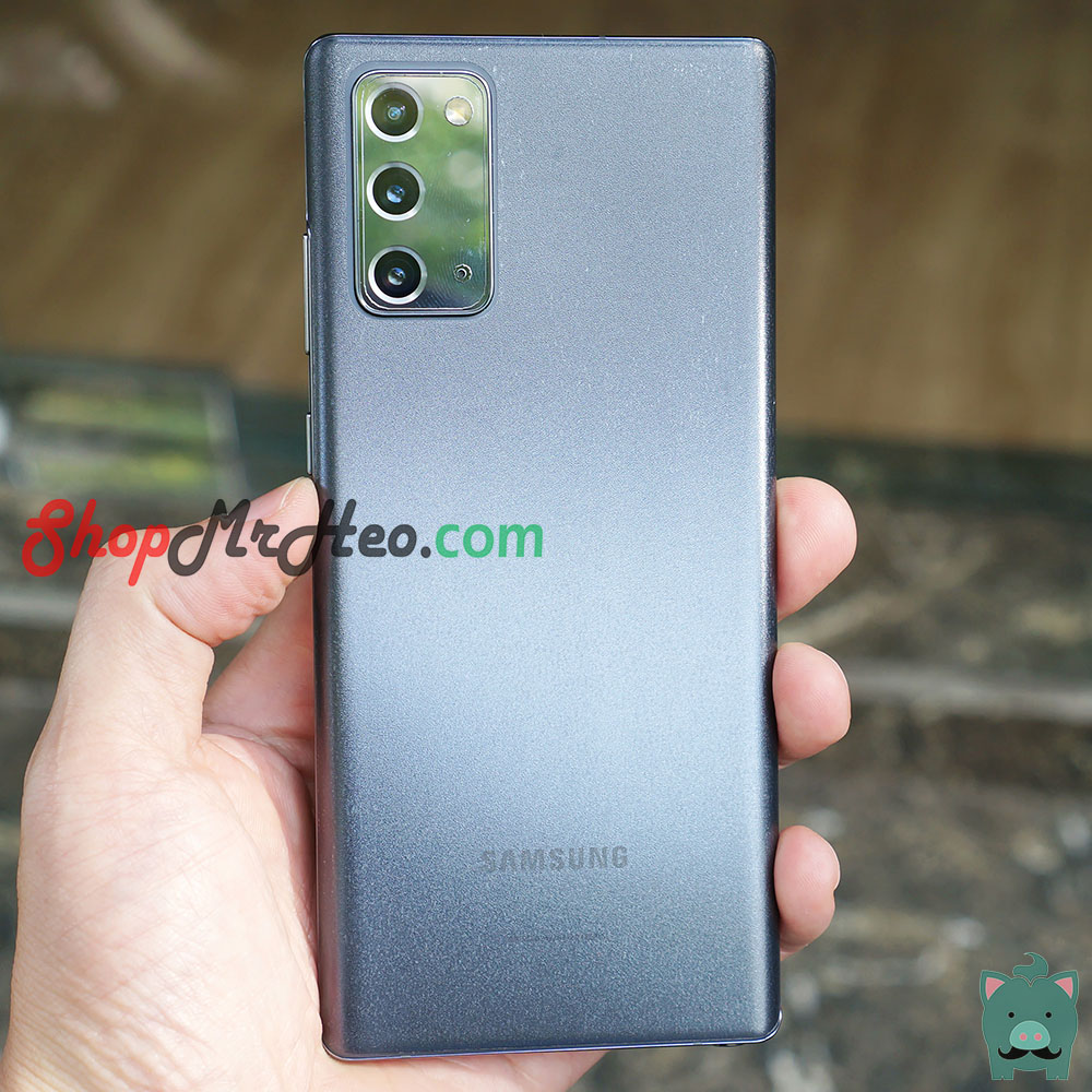 Skin Dán Mặt Sau Lưng Vân 3D Samsung Galaxy Note 20 - Note 20 Ultra - Carbon, Hình Hộp, Nhám, Vân Da