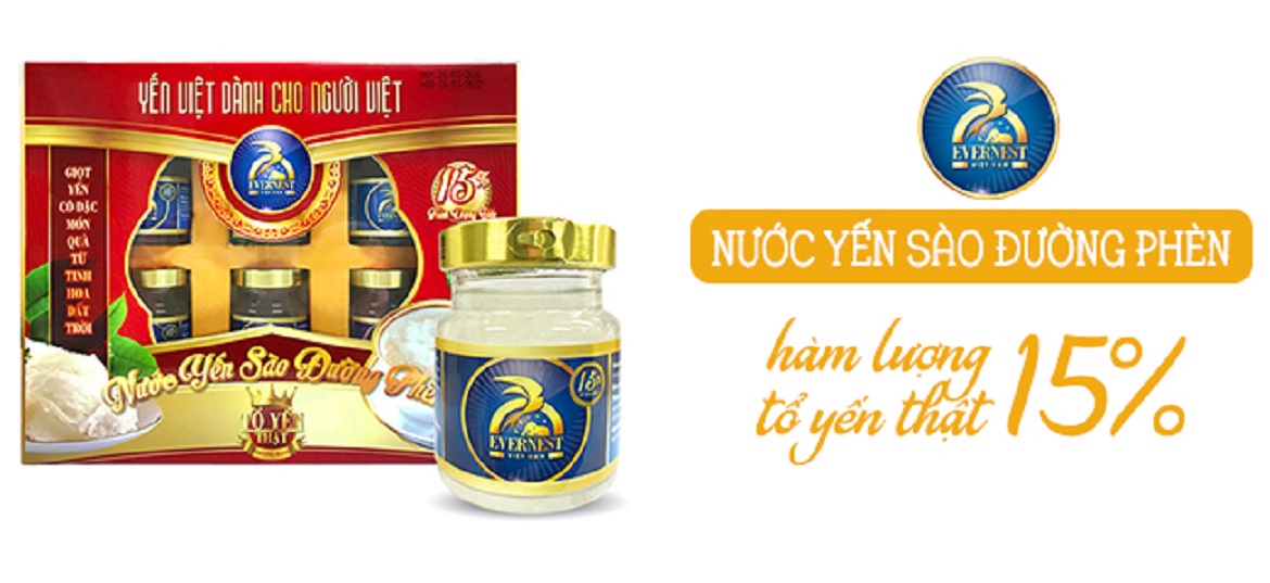[HCM]Yến sào Evernest 15% yến tổ