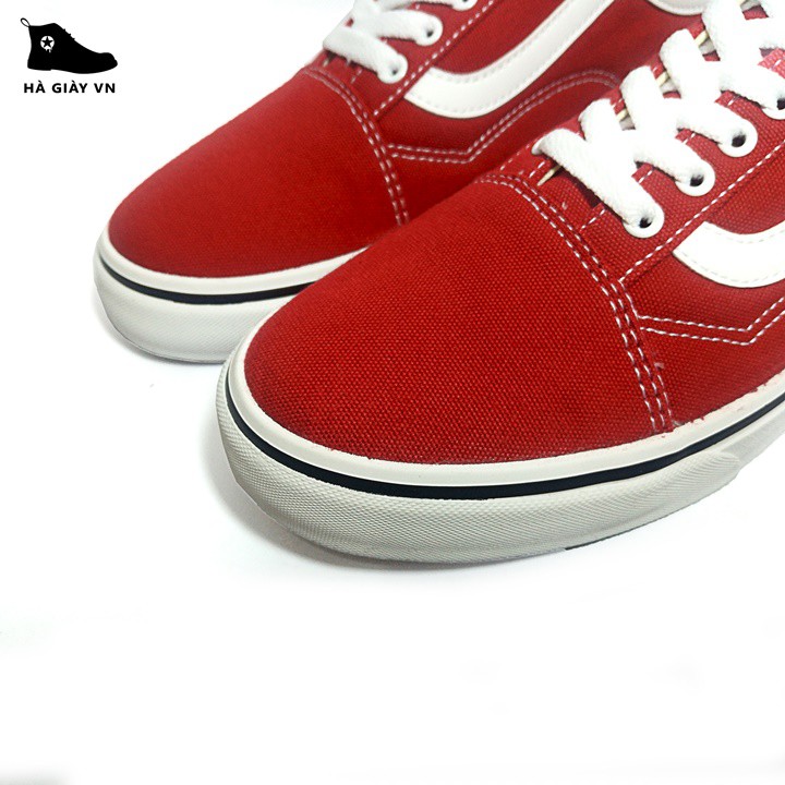 Giày sneaker van old skool đỏ full box đủ size