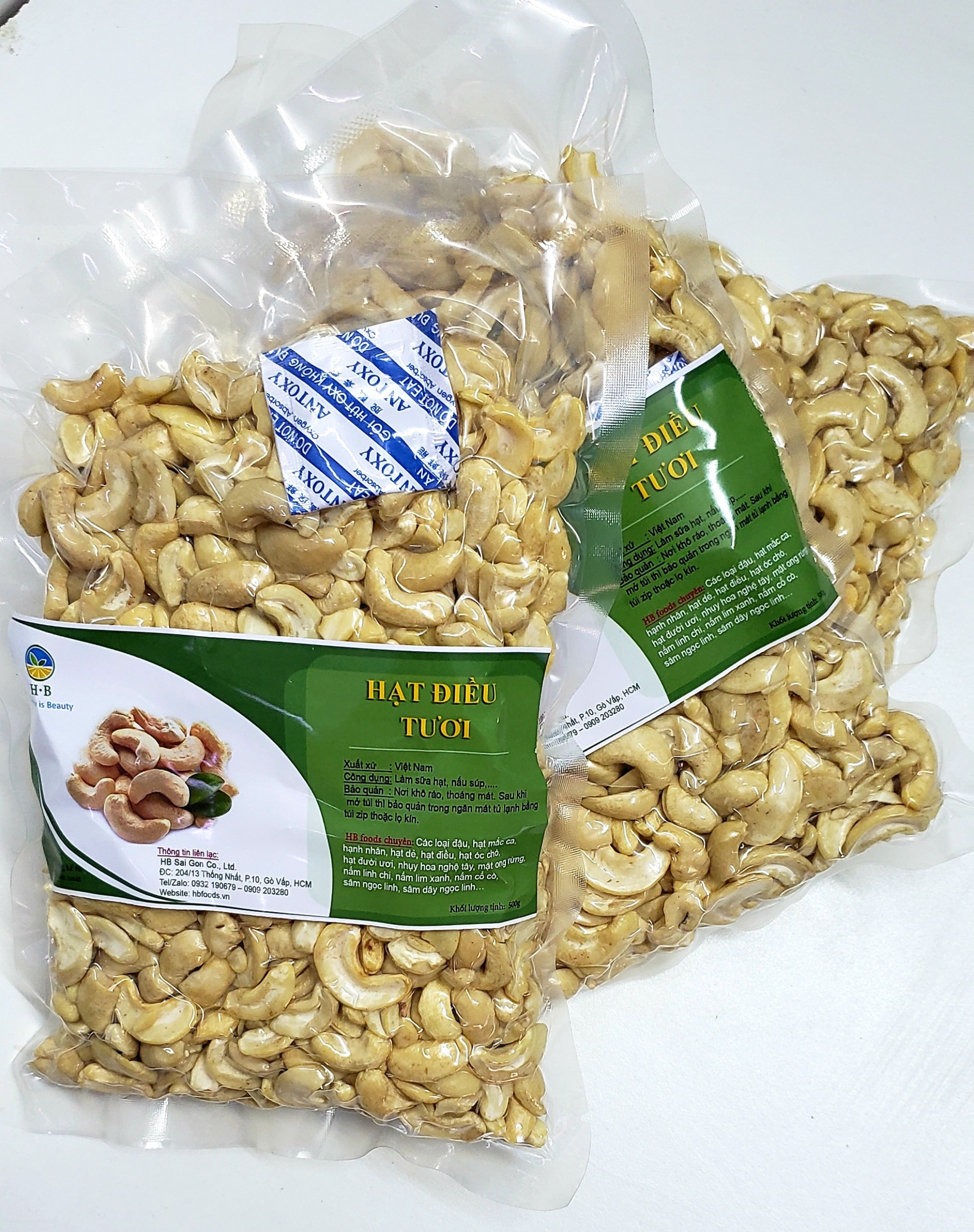 [HCM]Hạt điều tươi 500g