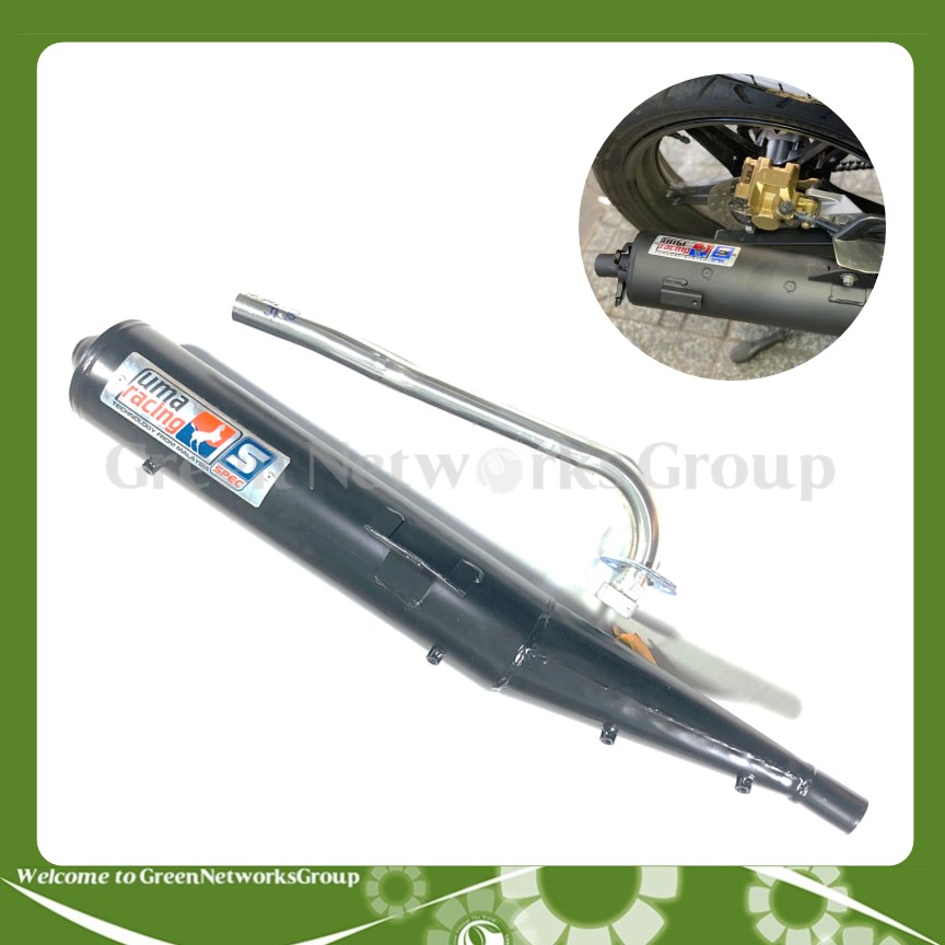 Pô Uma Racing full cổ pô Sirius Fi Greennetworks