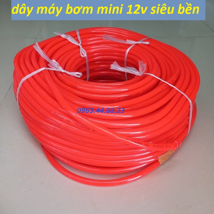 Dây rửa xe cho máy bơm mini - day bom 12v