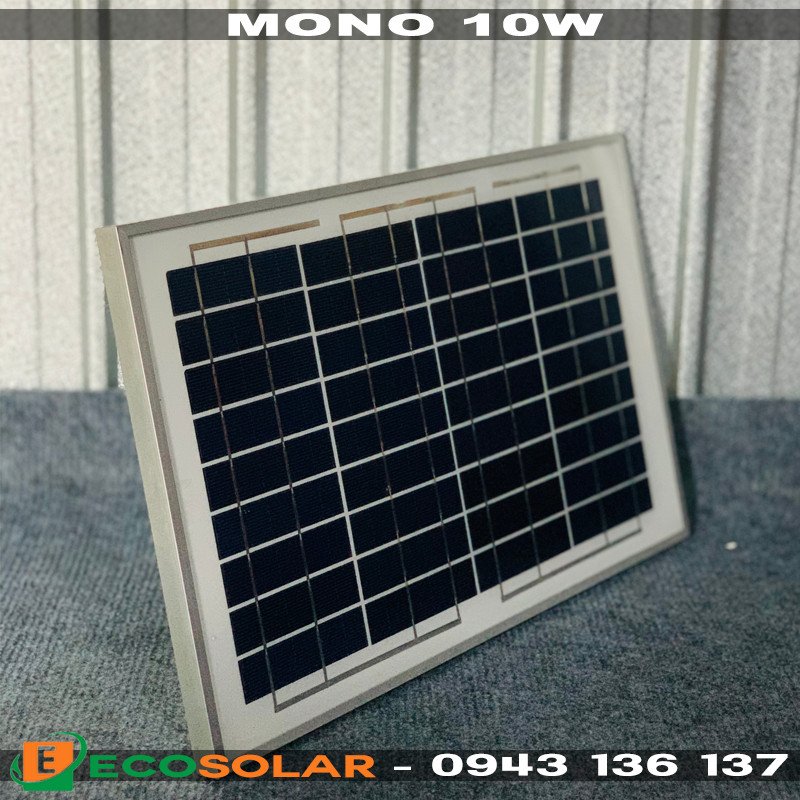 Pin năng lượng mặt trời poly 10w-18v (bảo hành 12 năm)