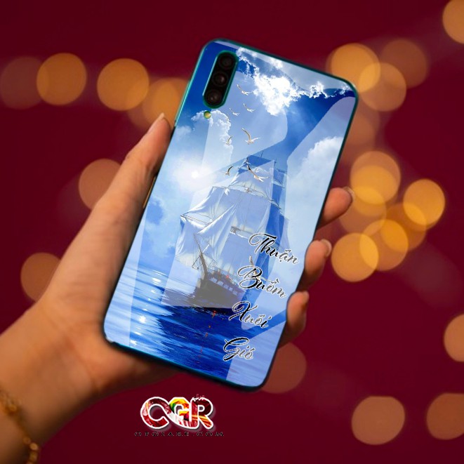 ốp samsung A50,A50S,A30S MẶT KÍNH CƯƠNG LỰC