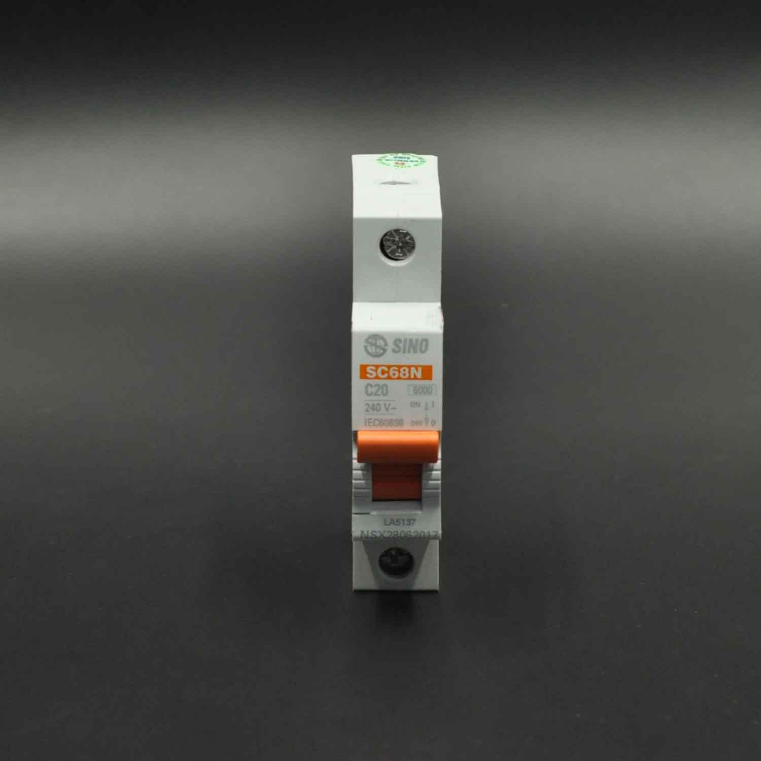 Cầu Dao Tự Đông 1 Cực Sino Vanlock -  Model: SC68N