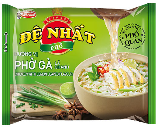 Combo 10 Gói Phở Ăn Liền Đệ Nhất Gói Lớn 68g