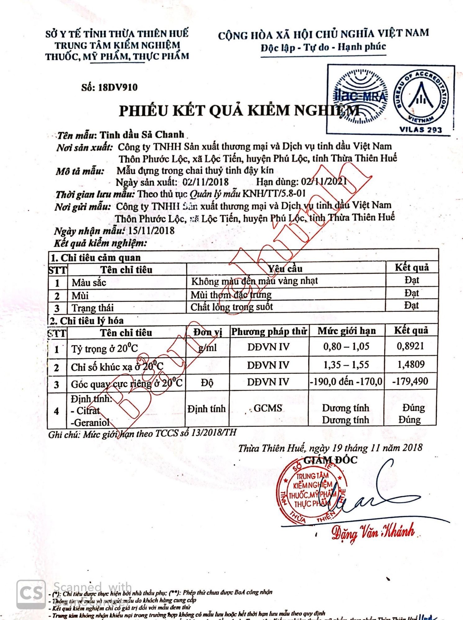 [HCM]Tinh dầu treo sả chanh